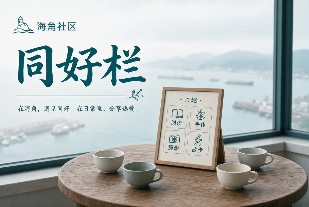 同好栏内容画面